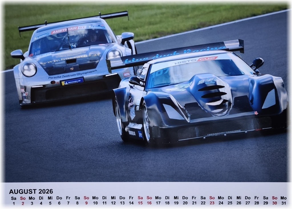 August 2026 blueduck Racing